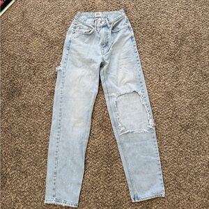 BDG Light Blue Straight Leg Jeans